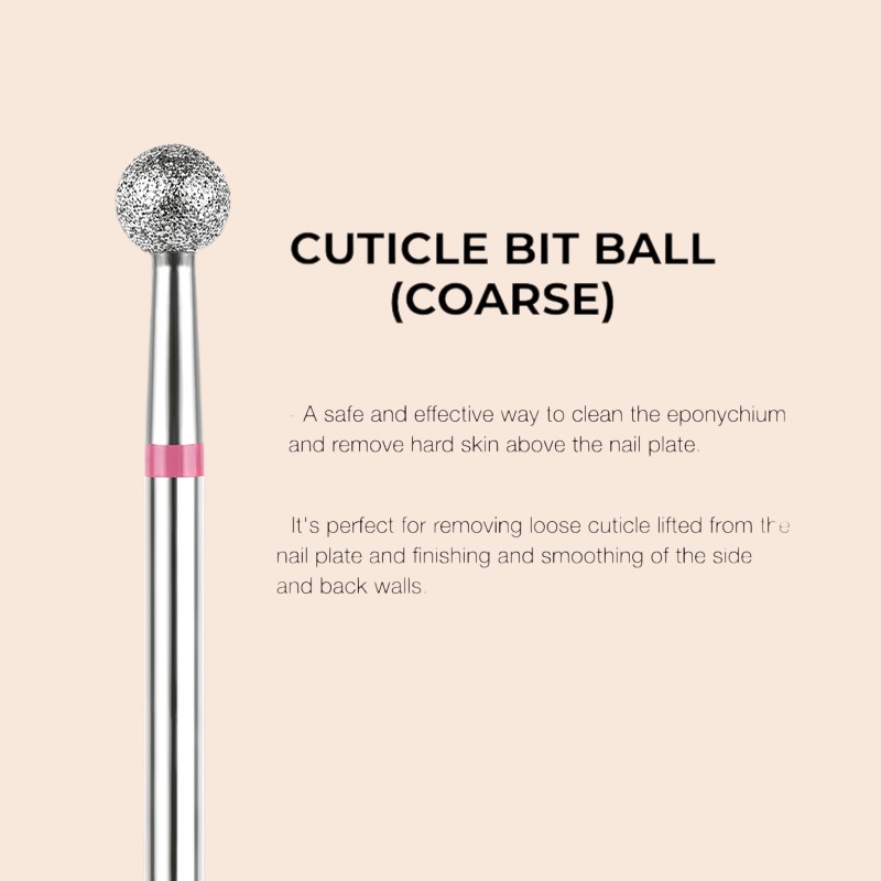 Cuticle Ball Bit · Coarse — view 2